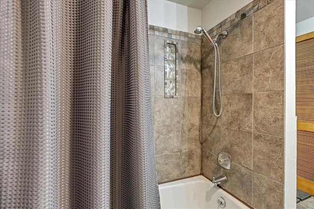 2122 Edinburg Dr, Yukon, OK 73099 - full bathroom featuring shower / bath combination with curtain