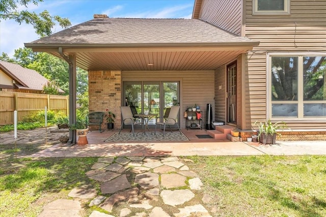 2122 Edinburg Dr, Yukon, OK 73099 - view of patio