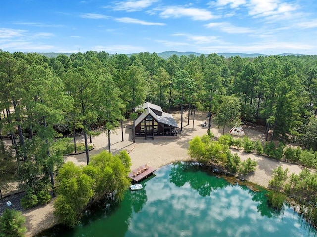 36 Spruce Ct, Broken Bow, OK 74728 - aerial view of property and surrounding area with a forest