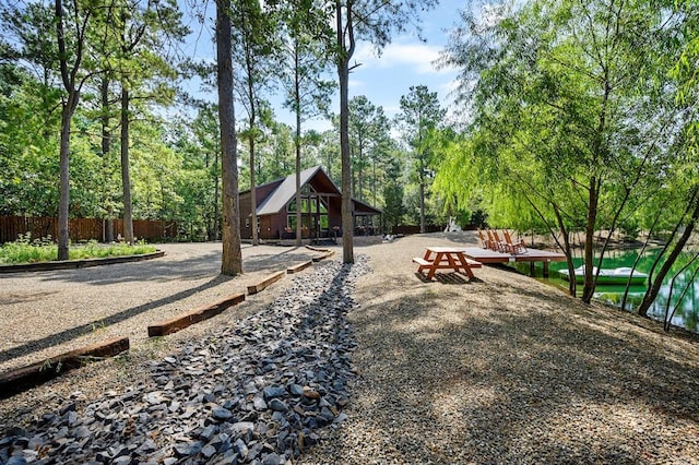 36 Spruce Ct, Broken Bow, OK 74728 - view of yard
