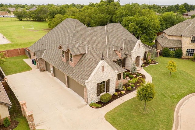 1505 SW 113th Pl, Oklahoma City, OK 73170 - aerial view of property and surrounding area