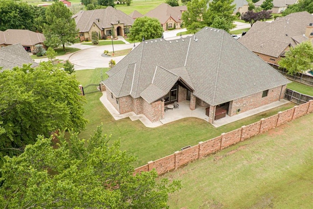 1505 SW 113th Pl, Oklahoma City, OK 73170 - aerial perspective of suburban area