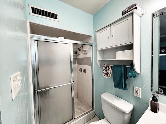 6338 Norman Rd, Warr Acres, OK 73122 - bathroom with a shower stall and vanity