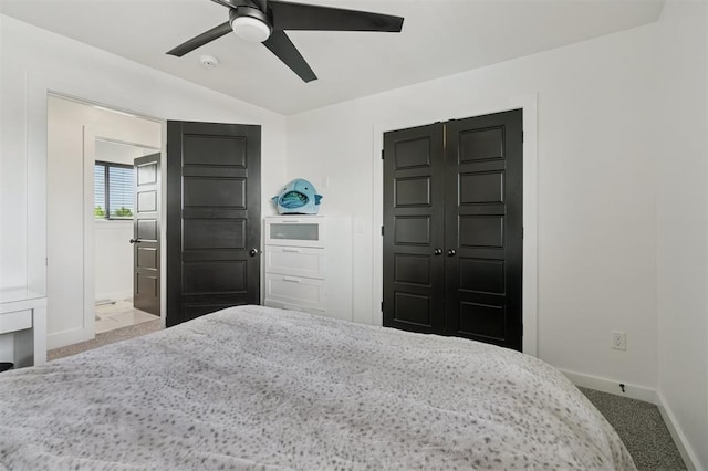 4504 SE 41st St, Moore, OK 73165 - bedroom featuring carpet and ceiling fan