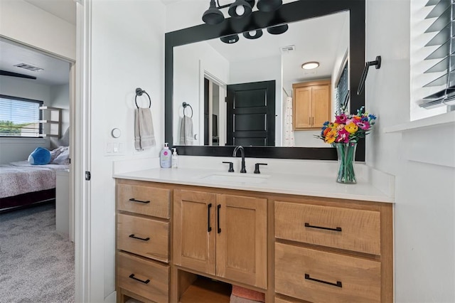 4504 SE 41st St, Moore, OK 73165 - ensuite bathroom featuring vanity