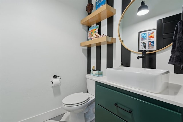 4504 SE 41st St, Moore, OK 73165 - bathroom with toilet and vanity