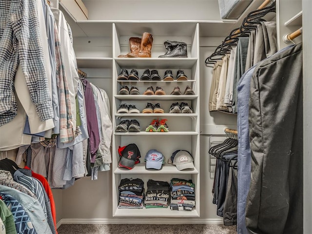 10505 Lyndon Rd, The Village, OK 73120 - walk in closet with carpet floors