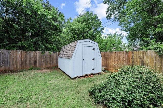 1817 Westchester Dr, Oklahoma City, OK 73120 - view of shed with a fenced backyard