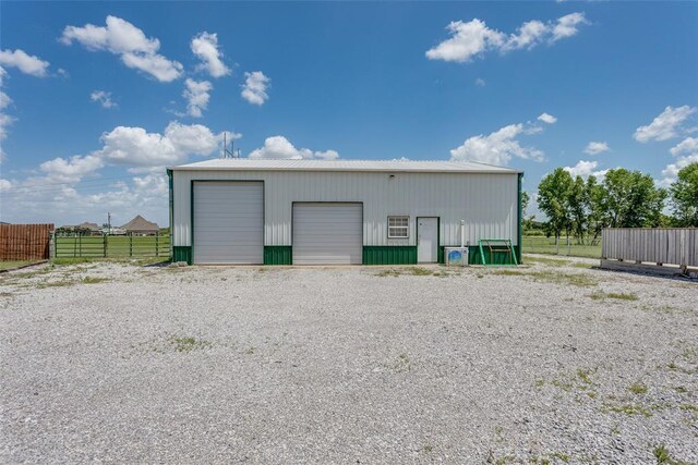 2858 Fields Rd, El Reno, OK 73036 - view of detached garage