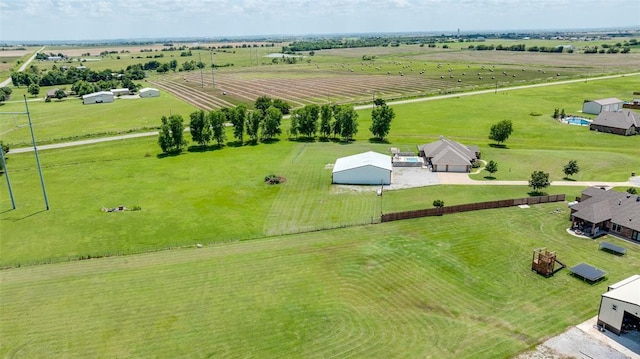 2858 Fields Rd, El Reno, OK 73036 - aerial view of sparsely populated area with a pastoral area
