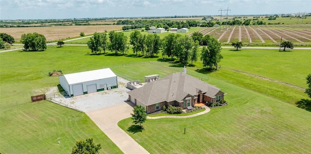 2858 Fields Rd, El Reno, OK 73036 - aerial view of sparsely populated area featuring farmland