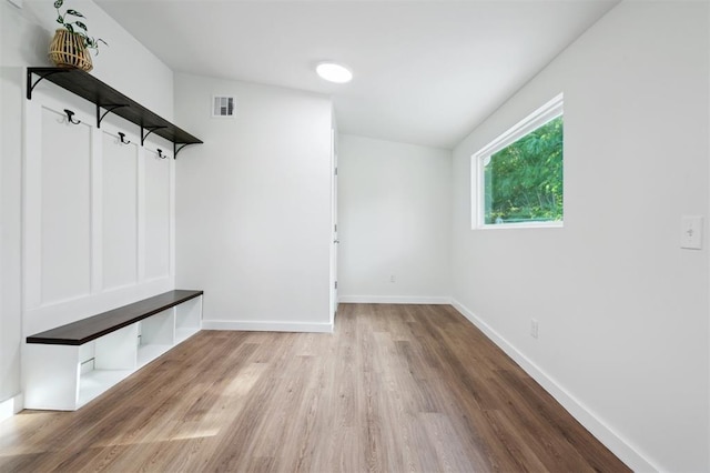 8300 S Anderson Rd, Oklahoma City, OK 73150 - mudroom featuring wood finished floors and baseboards