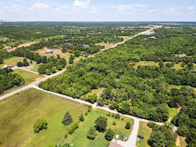 8300 S Anderson Rd, Oklahoma City, OK 73150 - aerial view of a heavily wooded area