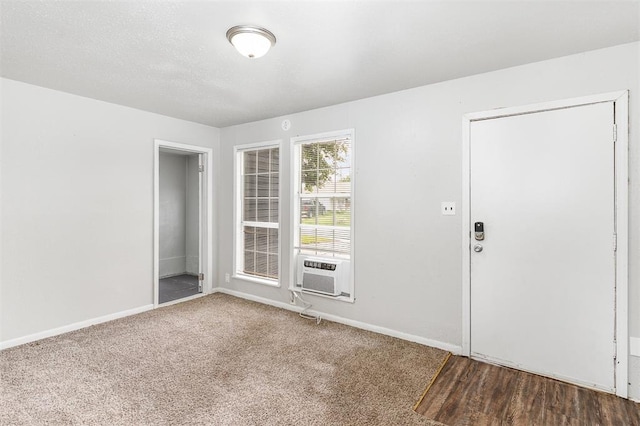 3701 Woodside Dr, Oklahoma City, OK 73110 - carpeted empty room with cooling unit and baseboards