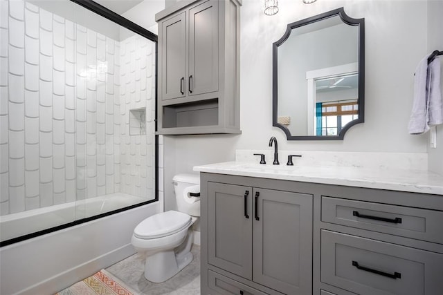 18569 310th St, Norman, OK 73072 - full bath featuring vanity and enclosed tub / shower combo