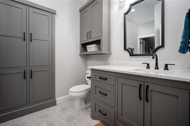 18569 310th St, Norman, OK 73072 - bathroom with vanity and toilet