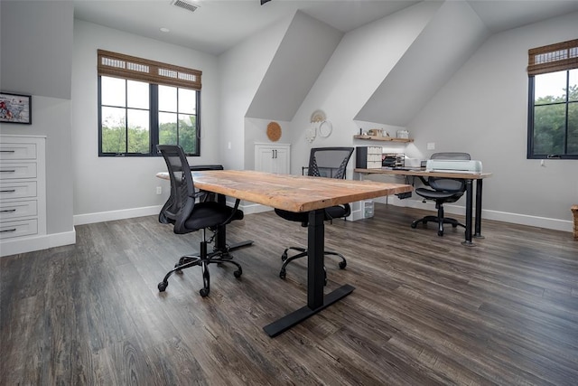 18569 310th St, Norman, OK 73072 - office featuring wood finished floors and baseboards