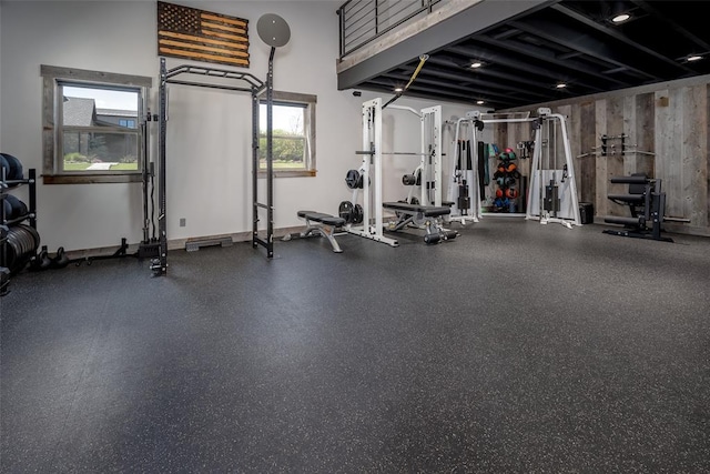 18569 310th St, Norman, OK 73072 - view of gym