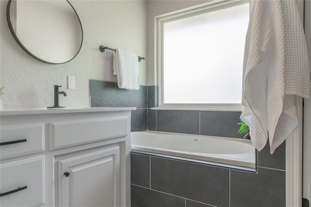 1848 County Road 1198, Tuttle, OK 73089 - bathroom with a garden tub and vanity