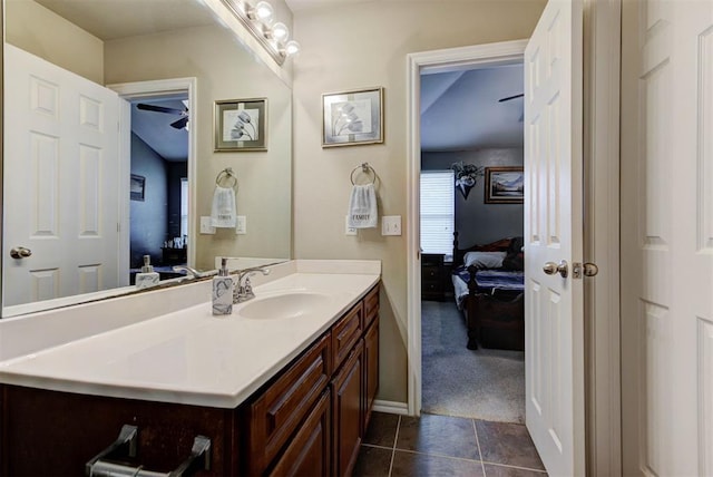 2233 NW 196th St, Edmond, OK 73012 - ensuite bathroom featuring vanity and tile patterned flooring