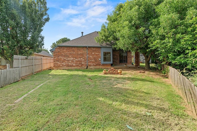 4924 Byron Cir, Yukon, OK 73099 - view of fenced backyard