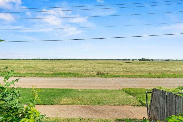 4924 Byron Cir, Yukon, OK 73099 - view of yard with a view of rural / pastoral area