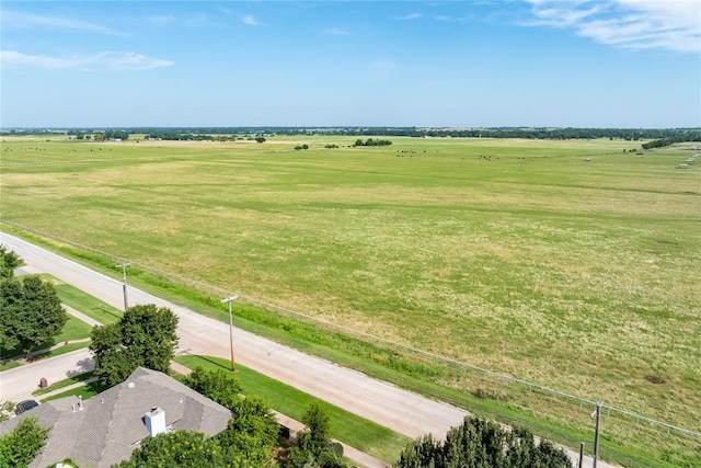 4924 Byron Cir, Yukon, OK 73099 - overview of rural landscape