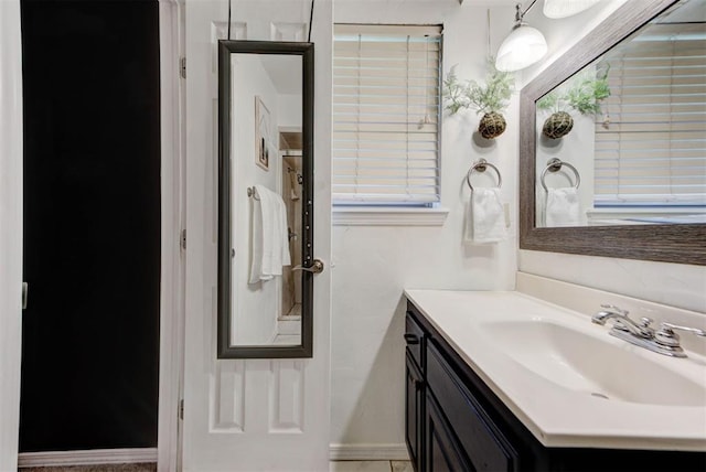 1229 S Gemini Rd, Edmond, OK 73003 - bathroom featuring vanity