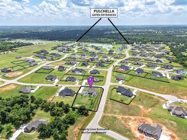 1006 Dorsi Way, Newcastle, OK 73065 - aerial perspective of suburban area
