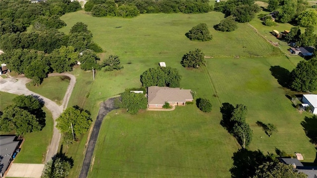 511 N Turner Rd, Chandler, OK 74834 - aerial view of property and surrounding area featuring rural landscape