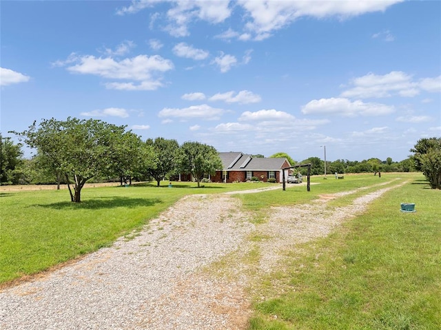 1008 County Road 1580, Marlow, OK 73055 - view of community with a lawn