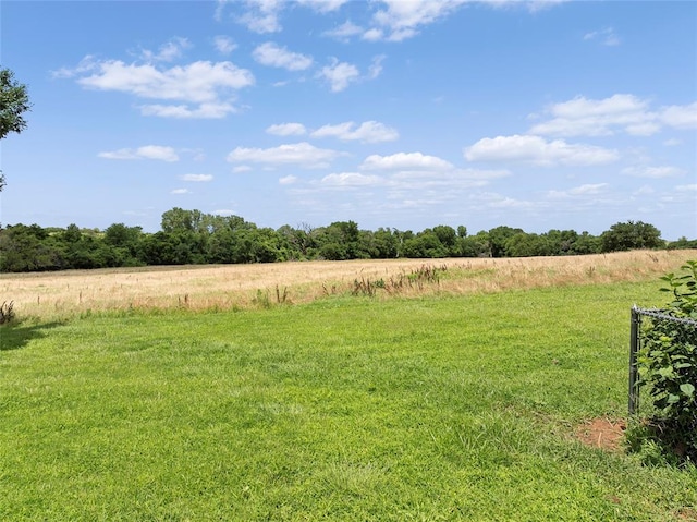 1008 County Road 1580, Marlow, OK 73055 - view of yard with a view of rural / pastoral area