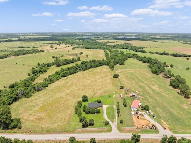1008 County Road 1580, Marlow, OK 73055 - aerial view of sparsely populated area