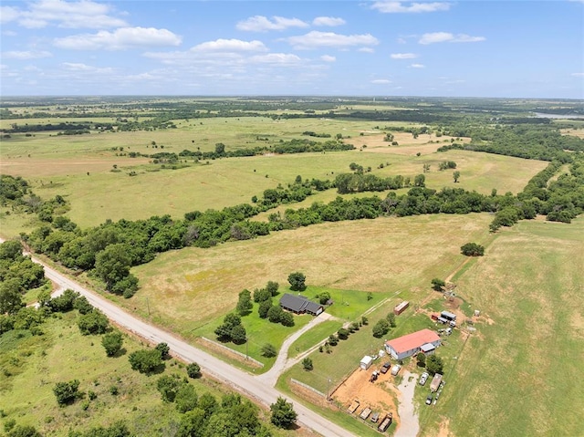 1008 County Road 1580, Marlow, OK 73055 - overview of rural landscape