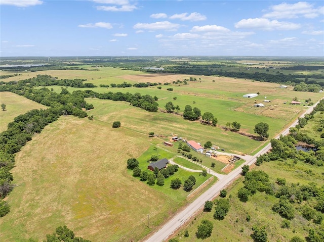 1008 County Road 1580, Marlow, OK 73055 - overview of rural landscape