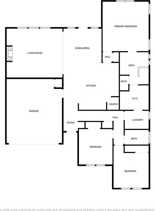 1724 Campus Corner Pl, Edmond, OK 73034 - view of home floor plan