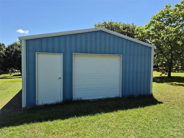 24400 Blackjack Rd, Perry, OK 73077 - view of detached garage