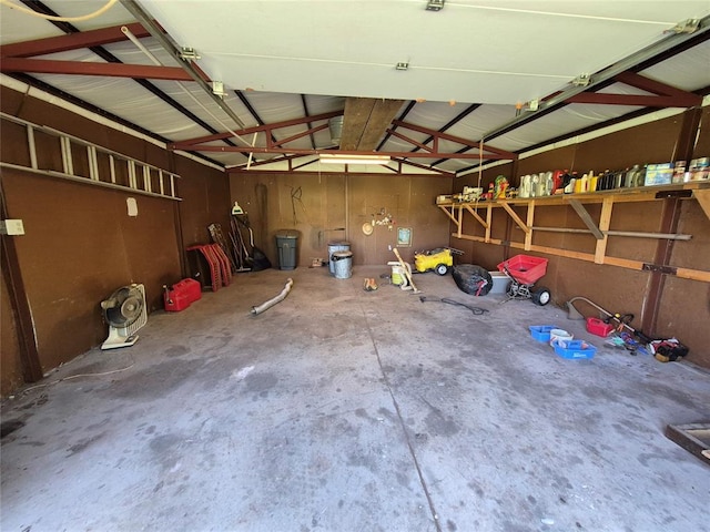 24400 Blackjack Rd, Perry, OK 73077 - view of garage