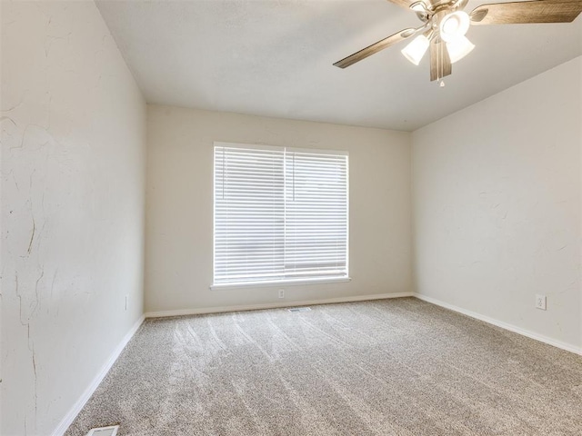 11516 N Barnes Ave, Oklahoma City, OK 73120 - unfurnished room with carpet floors and ceiling fan