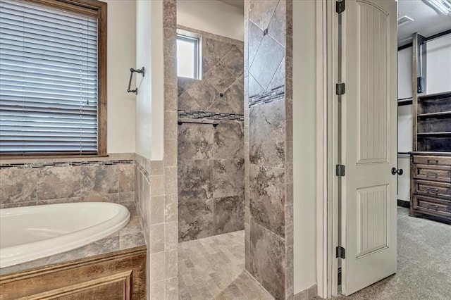 5000 Tower Bridge Court, Edmond, OK 73034 - full bath featuring a tile shower and a bath