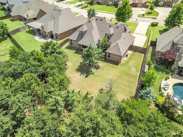 5000 Tower Bridge Court, Edmond, OK 73034 - aerial view of residential area