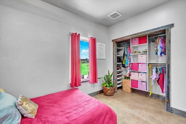 831 County St Unit 2917, Tuttle, OK 73089 - bedroom with baseboards and concrete flooring