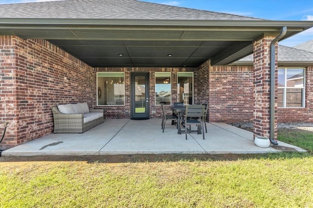 6605 NW 147th St, Oklahoma City, OK 73013 - view of patio / terrace