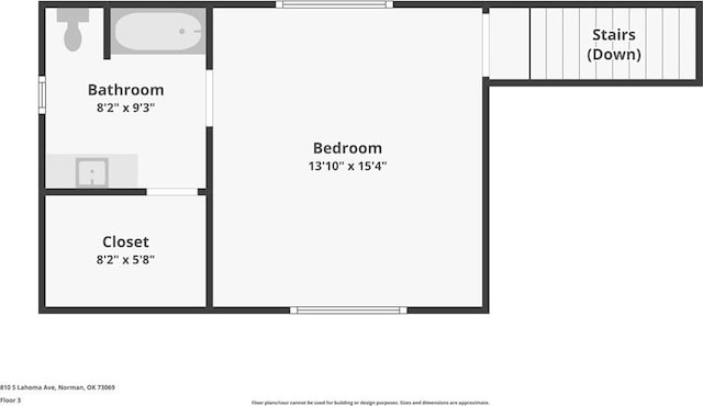 810 S Lahoma Ave, Norman, OK 73069 - view of home floor plan