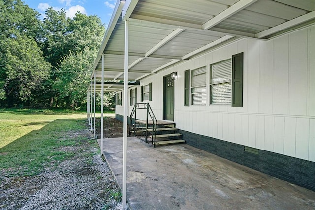 3334 N 9th Ave, Purcell, OK 73080 - view of patio with a carport