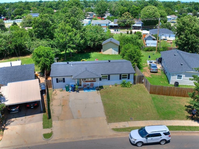 5305 S Drexel Ave, Oklahoma City, OK 73119 - aerial view of residential area