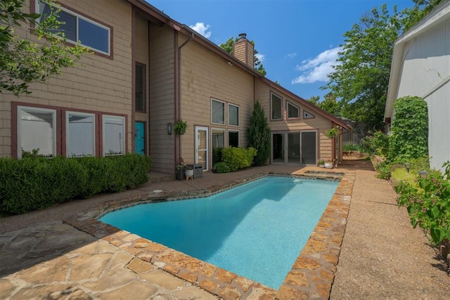 1615 Fox Hollow Rdg, Oklahoma City, OK 73131 - view of pool featuring a patio area