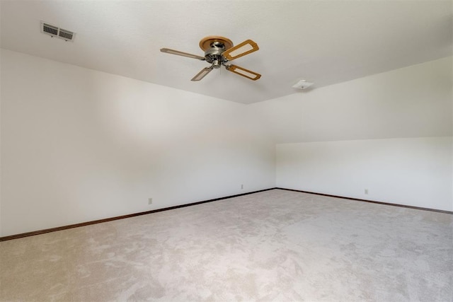 1615 Fox Hollow Rdg, Oklahoma City, OK 73131 - additional living space with a ceiling fan and carpet floors
