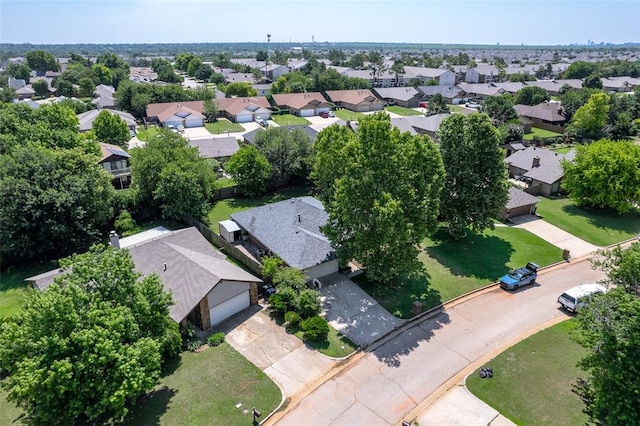 12612 Bannockburn Pl, Oklahoma City, OK 73142 - aerial overview of property's location featuring nearby suburban area