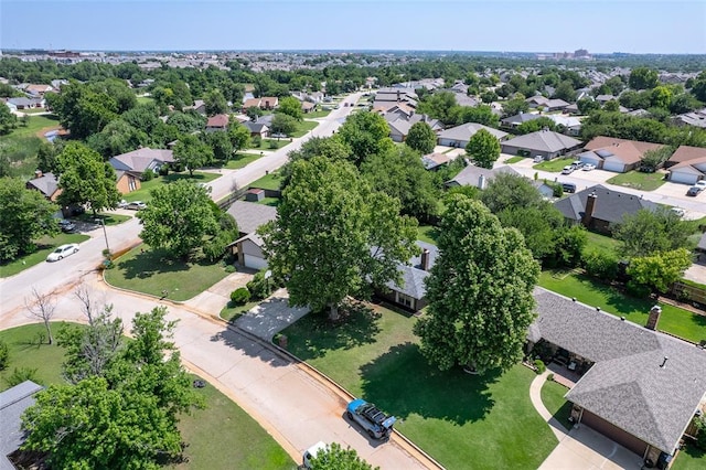12612 Bannockburn Pl, Oklahoma City, OK 73142 - aerial view of property's location with nearby suburban area